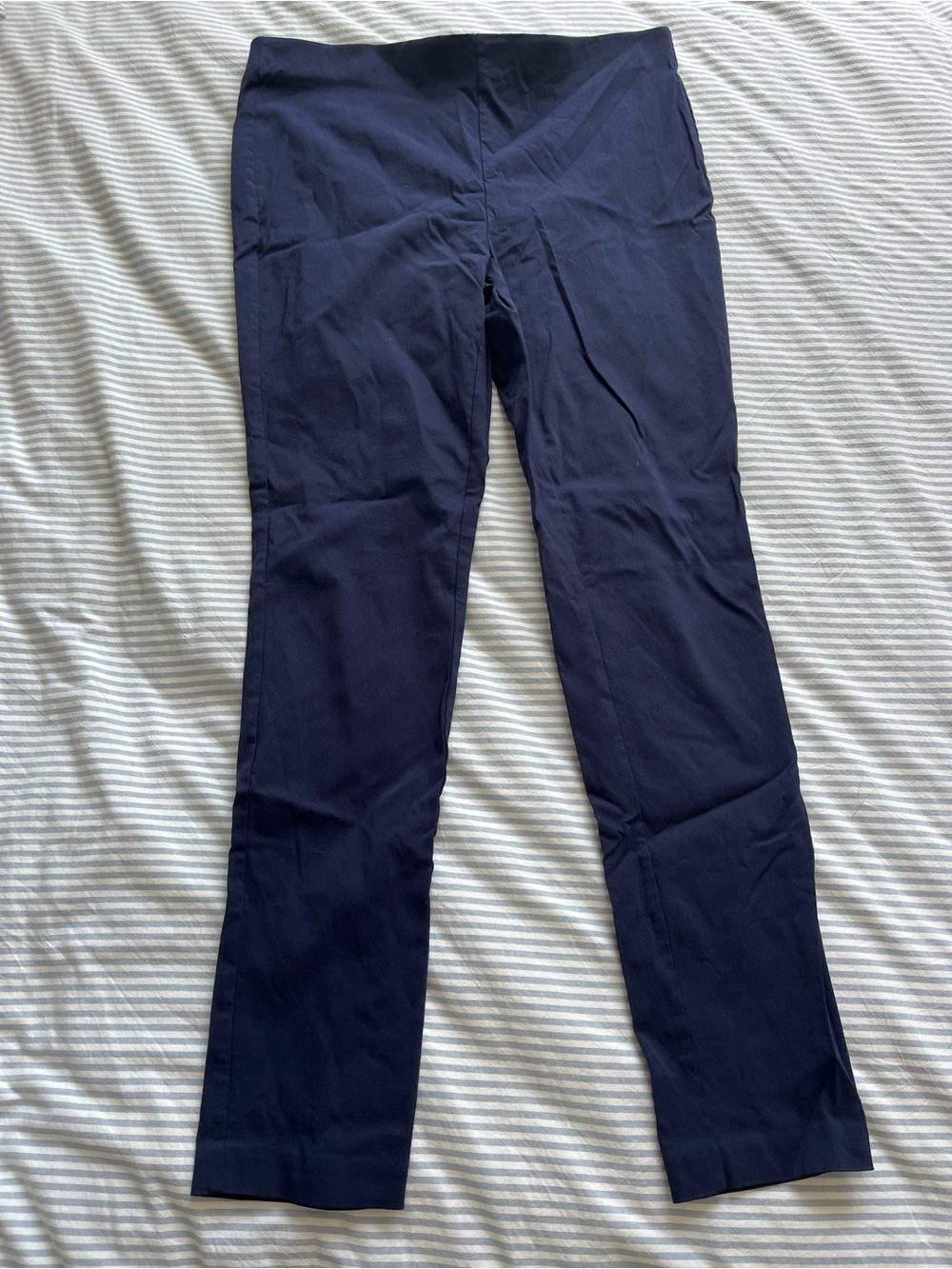 MICHAEL Michael Kors Navy Straight-Leg Chinos